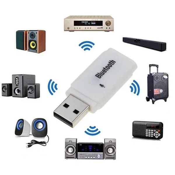 Adaptador Hot Bluetooth 5.0 USB para computadora receptor de música de altavoz Bluetooth Bluetooth