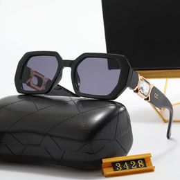 Hot Brand Designer Zonnebrillen Small Square Man Shades Frameless Goggle Metal Diamond Eyewear for Men Women Luxury Sun Glass UV400 Lens Unisex Hoge kwaliteit met doos