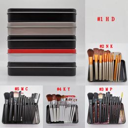 Hot Merk Make-up Borstels 12 Stks Make Borstel Concealer Eyeshadow Foundation Blush Brushs Professionele Make Tools DHL gratis verzending