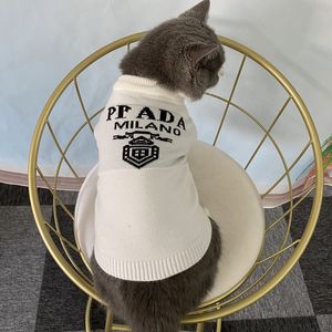 Vêtements de marque pour chiens de marque Vêtements pour chiens Pull chaud d'hiver pour animaux de compagnie Tricoté à col roulé Manteaux pour animaux de compagnie par temps froid Sweat-shirt pour chiot Chat Pull Vêtements pour ...