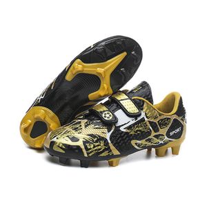 Caliente barato niños zapatos de fútbol tacos TF/FG botas de fútbol hierba zapatillas niños fútbol zapatos niño niña entrenamiento calzado deportivo