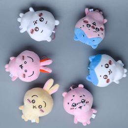 Hete chiikawa pluche poppen kawaii anime hachiware usagi momonga kurimanju tas hanger geschenken mini pluche speelgoed sleutelhanger