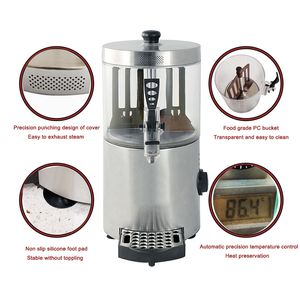 Hot Chocolate Machine Maker Milk Dispenser 3L wordt gebruikt voor het smelten van theemachine in Hotel Restaurant Bakery Coffe