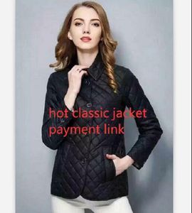 Classique chaud! Femmes Fashion Angleterre Style court Coton mince veste rembourrée / de la qualité supérieure Design Femmes Vestes M-XXXL