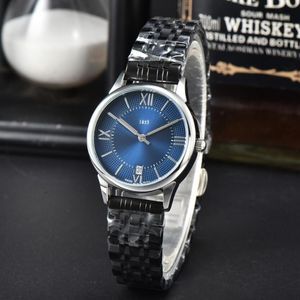 Hot Classics verkopen populaire verkopende herenkwarts horloges automatisch vol roestvrij staal lichtgevende waterdichte dames Watch Paren Style Classic 1853