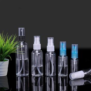 Bouteille de pulvérisation d'alcool vide transparente, atomiseur de Lotion pour le visage, de maquillage, bouteilles d'échantillon de 30ml, pulvérisateur rechargeable de parfum, livraison gratuite 20