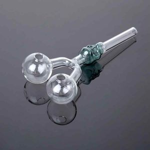 2022 Nueva Cool Hookah Colorful Pyrex Oil Burner Pipe Dab Rigs para agua Bongs de vidrio Oil Rig Fumar Accesorios SW21 SW29