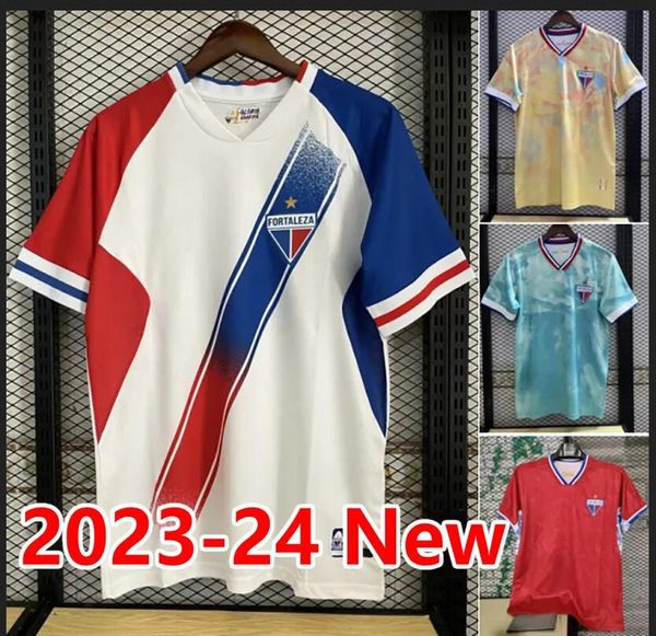 Hot personnalisé 22 23 Fortaleza Home Thai Quality Quality Soccer Jerseys Yakuda Local Store Football Wear