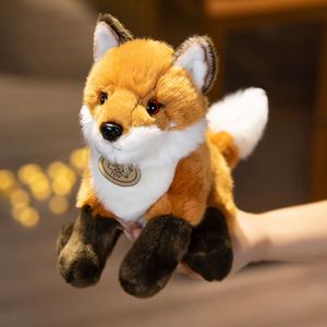 Simulation mignonne chaude Fox en peluche jouet kawaii animaux sauvages en peluche belles peluches à vie