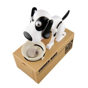 Hot Cute Small Dog Piggy Save Money Bank Saving Money Pot Coin Box Can Regalo creativo Niños Regalos de cumpleaños 201125