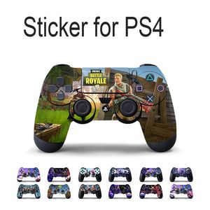 Hot Design Gamepad Skin Sticker Decal voor PS4 PlayStation 4 Controller PVC Vinyl Sticker Protector DHL FEDEX EMS GRATIS schip