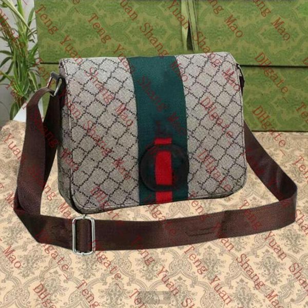 Bolso de diseñador caliente, bolso de mensajero de diseñador para hombres y mujeres, clásico, magnético, cerrado, lona revestida, bolso de hombro, bolso escolar, bolso cruzado, monedero