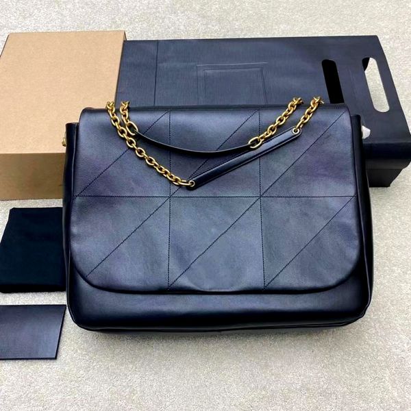 Bolso de diseñador caliente Bolsos de hombro Bolso de moda de lujo para mujer Bolso grande de media luna Hobos Capacidad Cuero genuino Caviar Banquete Compras Boda Ocio Negocios