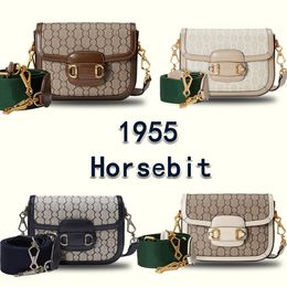 Hot Designer Tas Schoudertassen 1955 Zadeltas Topkwaliteit Handtas Luxe Echt Leer Veelzijdige Draagbare Cross Body Tas Tote Bag Mode Damestas