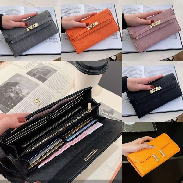 Diseñador caliente Monedero Monedero Tarjeta Monedero de lujo Mini Monedero Titular de la tarjeta para hombre Diseñadores de billeteras Mujeres Carteras Bolsillo para llaves Ranura interior con caja Cuero genuino de calidad superior