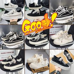 Hot Designer sneakers nylon casual schoenen merk heren wiel trainers luxe canvas sneaker mode platform verhogen schoen eur39-44