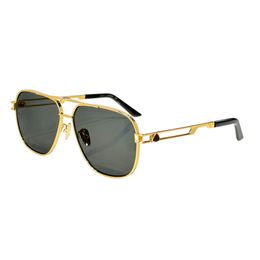 occhiali da sole firmati vintage di lusso da uomo occhiali da sole da donna da uomo per donna Z61 stile oro nero uv400 lenti protettive moda calda forniti con custodia originale
