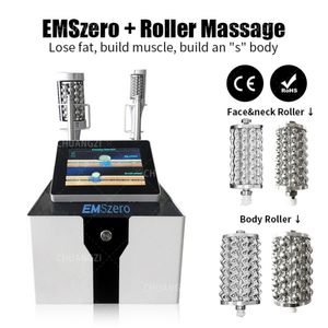 HOT DLS-EMSlim Portable Emszero 2-in-1 Terapia de masaje con rodillos 40k Compresión Micro Vibración Vacío 5D Máquina de adelgazamiento Ventas directas de fábrica Certificación CE