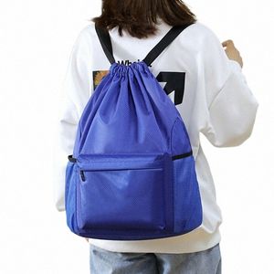 Sac à dos à cordon chaud Fi School Gym Sac à cordon Casual String Knapsack School Back Pack pour adolescents femmes hommes A1OU #