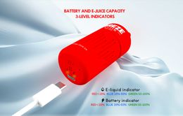 HOT Elektronica Sigaretten BREZE stiik BS7500 tot 7500 trekjes Batterij indicator eliquid indicator 650 mah