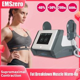 CALIENTE EMSLIM Equipo de radiofrecuencia adelgazante de escritorio Fuerza magnética Máquina moldeadora de cuerpo Fuerza Mejora muscular EMSzero