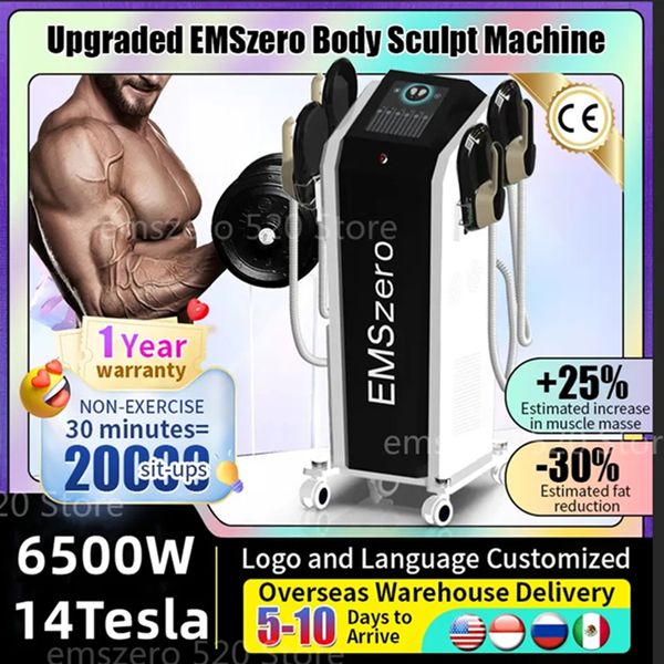 HOT EMSZero 2023 EMS-culpt Machine RF DLS-EMSLIM Neo Technology Stimulation musculaire électromagnétique14 Tesla Amincissant la réduction de la graisse EMS Muscle Trainer