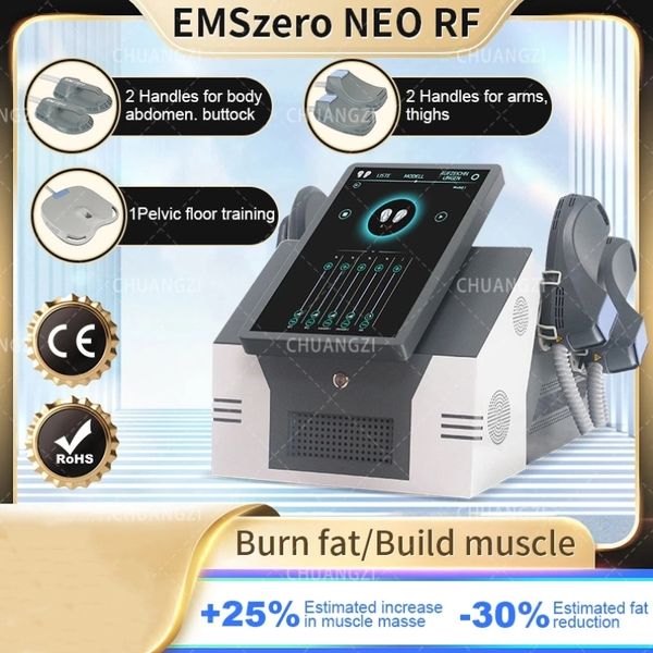 HOT EMSZERO Minceur Machine Muscle Électromagnétique Stimuler Corps DLS-EMSlim Contouring Sculpting Equipment Avec RF Pelvic Pads Disponible Factory Outlet