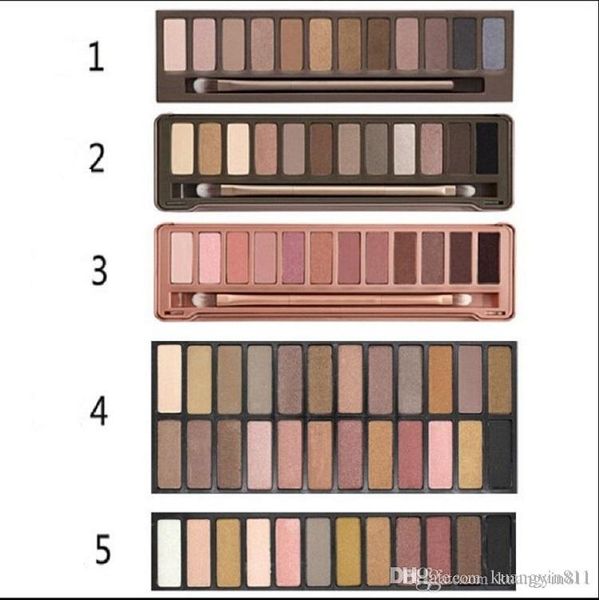 Hot Eyeshadow Palette La 1ère 2ème 3ème Génération Maquillage Date 12 Couleurs Cosmétique Shimmer Mat Ombre À Paupières Avec Brosse Livraison Gratuite