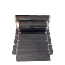 Hete verre infraroodverwarmingsfilm elektrisch warm vloersysteem 50 cm breedte 400 W/m2 220V Home Warming verwarmingsfolie Mat gemaakt in Korea