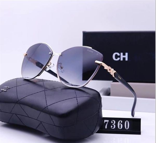 Lunettes de soleil de créateur de luxe à la mode chaude marque pour hommes et femmes à cadre ovale de lunettes de premier ordre de Sydney Donkey Sydney Donke