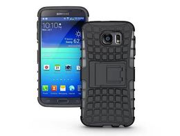 Caliente para el teléfono 6 s funda única con agarre de granada cubierta de Stent de piel de goma resistente para Galaxy S6 funda antipolvo soporte duro de silicona