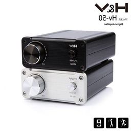 Freeshipping Hot FX-Audio TOE F1 50W * 2 TDA7492 Hifi Audio Amplificateur de puissance numérique 24V Mini Home amp Aluminium Classe d amplificateur boîtier Ptrl