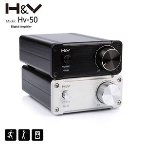 Freeshipping HOT FX-AUDIO TOE F1 50W * 2 TDA7492 HIFI AUDIO DIGITAL POWER versterker 24V Mini Home AMP Aluminium Klasse D-versterker behuizing