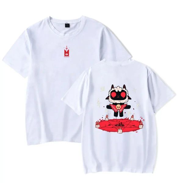 Jeu chaud culte de l'agneau t-shirt pour adultes et enfants été à manches courtes coton drôle t-shirt graphique t-shirts Streetwear Cosplay