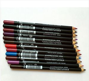 LIVRAISON GRATUITE HOT bonne qualité La plus basse meilleure vente bonne vente New EyeLiner Lipliner Pencil Douze couleurs différentes