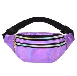 hete holografische fannypack taille tas meisjes bumbag glanzende neon laser crossbody taille taille voor mannen vrouwen feest lave bum tas heuptasje fanny pack