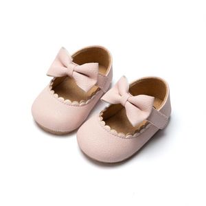 hete baby voor prewalker bowknot prinsesschoenen anti skidding rubber softsole schoenen zoete schattige peuter schoenen