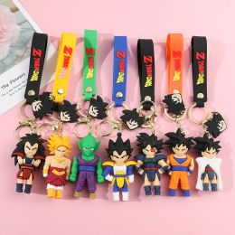 Estilos de anime de niños calientes Joya de personaje Llave llave de la llave mochila accesorios de anillo de llave de la llave región para niños