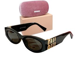 dames chaudes marque lunettes de soleil de luxe pour femmes SMU 11WS lunettes de soleil œil de chat lunettes rétro lunettes pour femmes avec lettre sur les côtés uv400 usine de protection WEAR