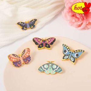 Hot reversspeldjes insect vlinder serie set veel metalen ontwerp badges broche emaille pins label tas rugzak sieraden cadeau