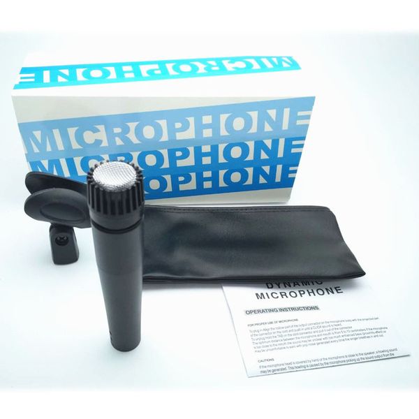 Hot LC bon son Instrument de musique enregistrement de karaoké Vocal Microphone dynamique micro livraison gratuite qualité supérieure 2019