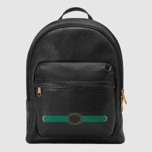 Chaud! Logo imprimé sac à dos en cuir véritable sac pour ordinateur portable épaule haute qualité week-end sacs de voyage sac à main