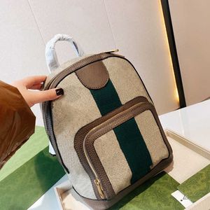 Hot Luxury Backpack Style Bags G Letter Designer Bag Designer Backpack Men Back Pack Dames Bookbag Backpacks Vintage Color Matching Travel Handtas Bagage 230119