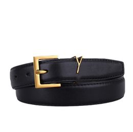 Hot Luxury Designer Belt for Women Ceinture Luxe Cowhide Breedte 3 cm Men Designers Belts Bronze Buckle Silver Dames Tailleband Cintura