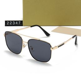 Warme luxe designer zonnebril voor mannen dames zonnebrillen bril bril luxe zonnebril mode klassieke luipaard uv400 goggle met boxframe reisstrand