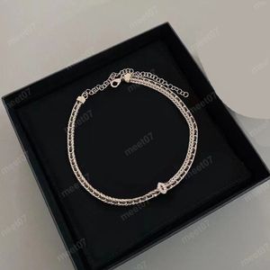 Heet luxe leer gevlochten sierlijk kanaal choker ketting gevlochten gelaagde kettingen kraag choker ketting