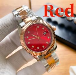 Hot Luxury Mens Watch Designer Watchs Mouvements de haute qualité Montres Hommes Watchband Bezel en acier inoxydable étanche-bracelet