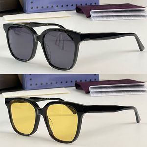 Lunettes de soleil de luxe chaudes Rivet brillant Cadre en acétate noir Lettre de concepteur Femmes Hommes Goggle Senior Mode Lunettes 1192 Lettrage Vintage Lunettes de soleil en métal avec boîte