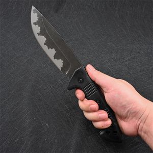 Hot M33 Strong Survival Couteau droit Z-wear Stone Wash Drop Point Lame Full Tang Black G10 Poignée Extérieure Lame Fixe Couteaux Tactiques avec Kydex