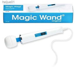 Hot Magic Wand Mager AV Vibrator Persoonlijke Full Body Elektrische Vibrerende Mager HV-260R 110-250V US/EU/AU/UK Plug L230518